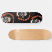 ZOMBIE Face Skateboard (Horizontaal)