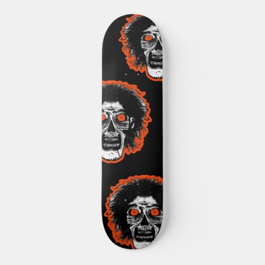 ZOMBIE Face Skateboard (Voorkant)