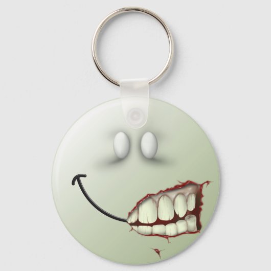 Zombie Face Sleutelhanger (Voorkant)