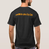 Zombie Face T-shirt (Achterkant)