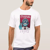 Zombie Fauci Science Anti-Masker Arrestatie Fauci T-shirt (Voorkant)
