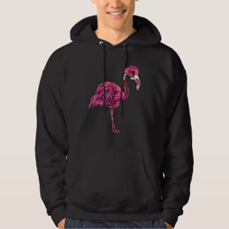 Zombie Flamingo Griezelige Enge Halloween Kostuum  Hoodie