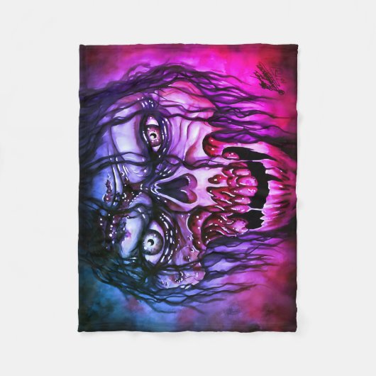 Zombie Fleece Deken (Voorkant)