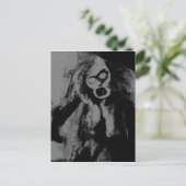 Zombie Freak Briefkaart (Staand voorkant)