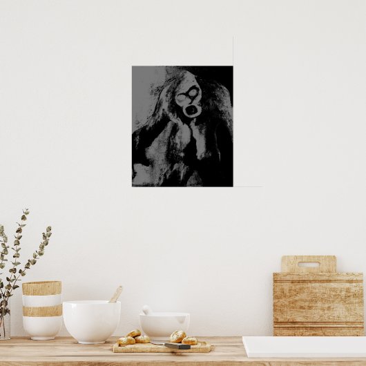 Zombie Freak Poster (Keuken)