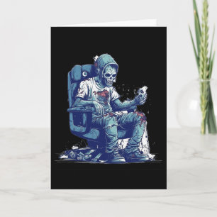 Zombie Gamer Halloween Kostuum Gaming Video-game C Kaart