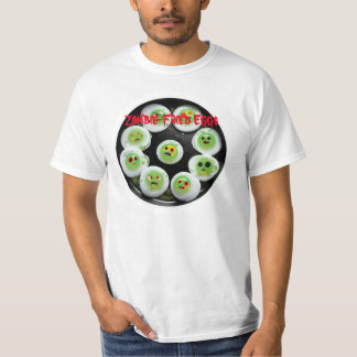 Zombie gebakken eieren t-shirt