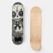 Zombie Geschenk Halloween Horror Kreuz Vodoo Skateboard (Voorkant)