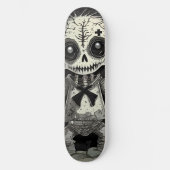 Zombie Geschenk Halloween Horror Kreuz Vodoo Skateboard (Voorkant)