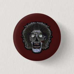 ZOMBIE-gezicht - kleurengezicht Ronde Button 3,2 Cm