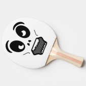 ZOMBIE-GEZICHT TAFELTENNISBATJE (Zijkant)