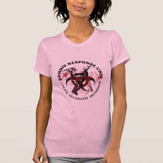 Zombie Gift Outbreak Response Team T-shirt (Voorkant)