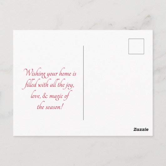 Zombie gingerbrood Man Briefkaart (Achterkant)