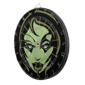 Zombie Girl Dartboard Cool Halloween Zombie Darts Dartbord (Voorkant Rechts)
