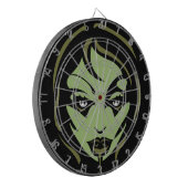 Zombie Girl Dartboard Cool Halloween Zombie Darts Dartbord (Voorkant Links)