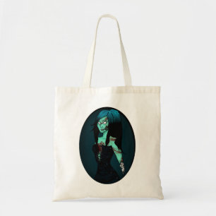 Zombie Girl in Corset Bag Tote Bag