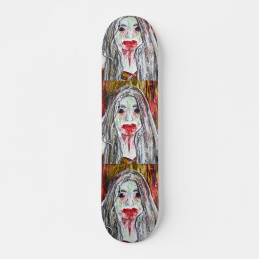 Zombie Girl Skateboard (Voorkant)