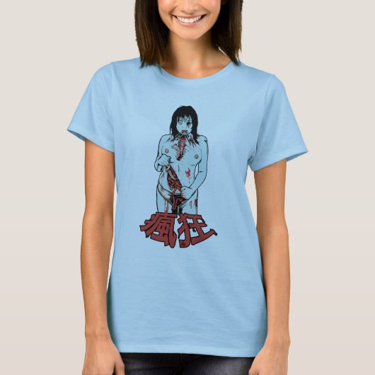 Zombie_Girl T-shirt (Voorkant)