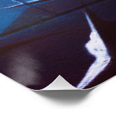 Zombie Graffiti Room Decor Monogram Dedeur Perfect Poster (Hoek)