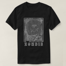 Zombie-Grijs Wit verhit T-shirt