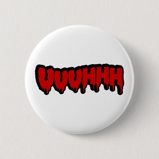 Zombie Groan Ronde Button 5,7 Cm (Voorkant)