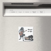 Zombie Guitare Musicien Vie Magnet (In Situ (Lave-vaisselle))