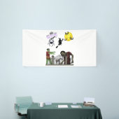 Zombie Halloween Land 4x8 Vinyl Banner (Beurs)