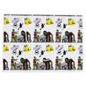 Zombie Halloween Land Grand sac cadeau (Dos)