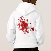 Zombie Halloween splatter effrayant sanglant (Dos)