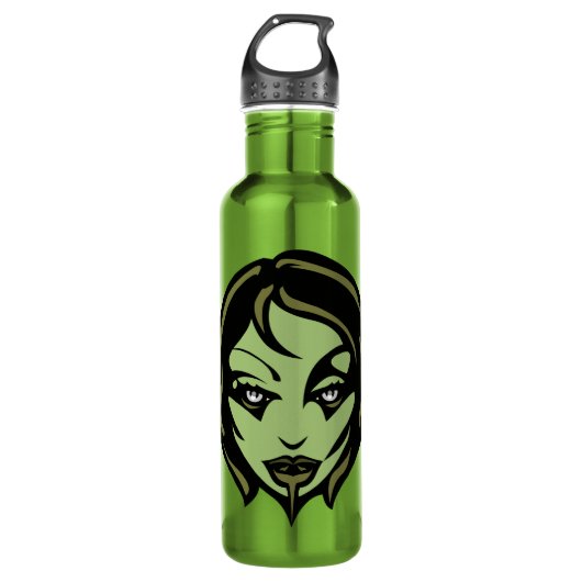 Zombie Halloween Sport Bottles Waterfles (Voorkant)