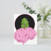 Zombie Hamster Briefkaart (Staand voorkant)