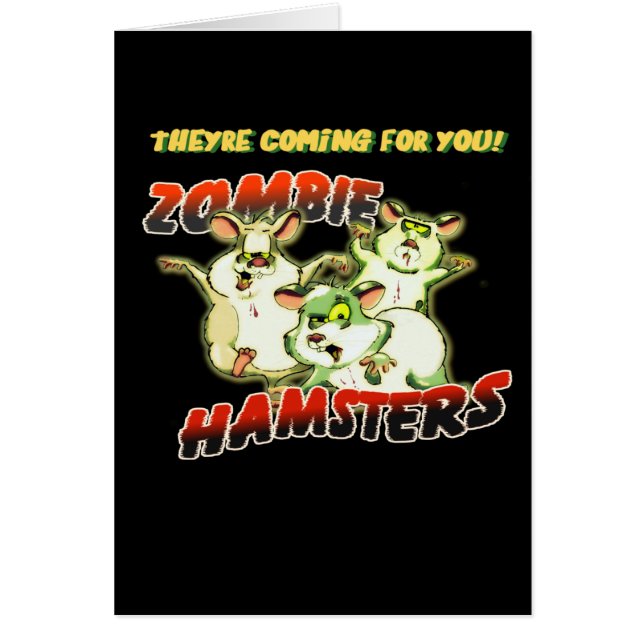 ZOMBIE-HAMSTERS (Voorkant)