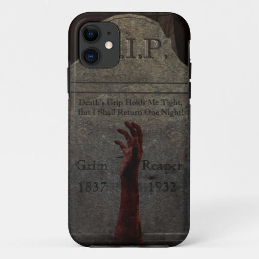 Zombie Hand iPhone 5 Hoesje (Achterkant)