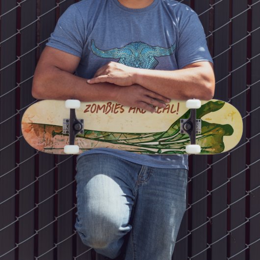Zombie Hand Skateboard (Buiten 3)