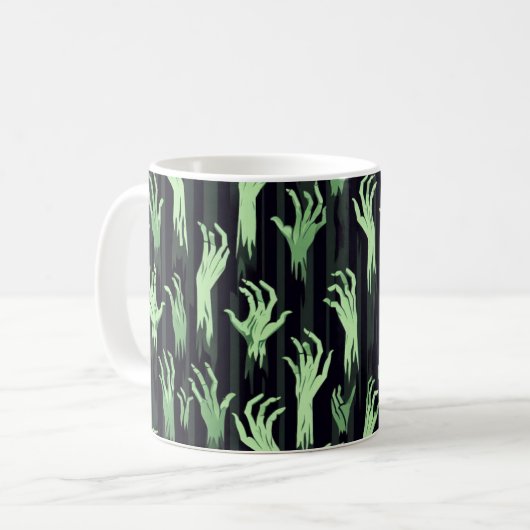 Zombie Hands Mug (Devant gauche)