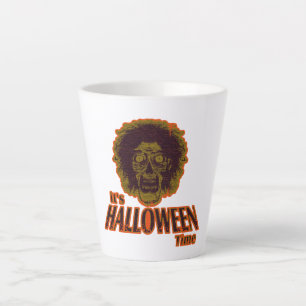 ZOMBIE HEAD Het is de Halloween Time Latte Mok