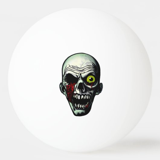 Zombie Head Pingpongballen (Voorkant)