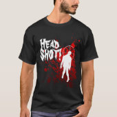 Zombie Head Shot. T-shirt (Voorkant)