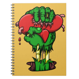 Zombie Heart-notebook - 80 pagina's Notitieboek