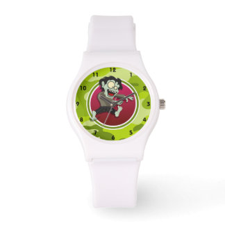 Zombie; heldere groene camo, camouflage horloge