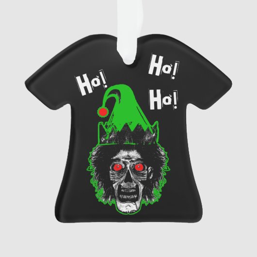 Zombie - Ho ! Ho ! Ho ! Casquette courbé sur noir (devant)