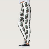Zombie Hoofd Legging (Links)