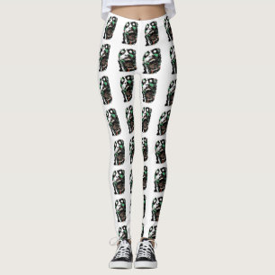 Zombie Hoofd Legging