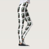 Zombie Hoofd Legging (Rechts)