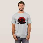 Zombie Horde Silhouette T-shirt (Voorkant volledig)