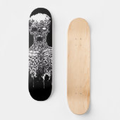Zombie Horror Deck Art Skateboard (Voorkant)