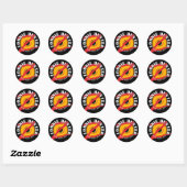 Zombie Hunter Badge Sticker (Vel)