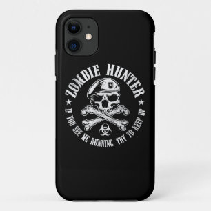 zombie hunter iPhone 11 hoesje