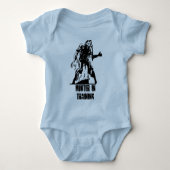 Zombie Hunter in het Shirt Opleiding Baby (Voorkant)
