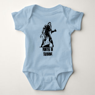 Zombie Hunter in het Shirt Opleiding Baby